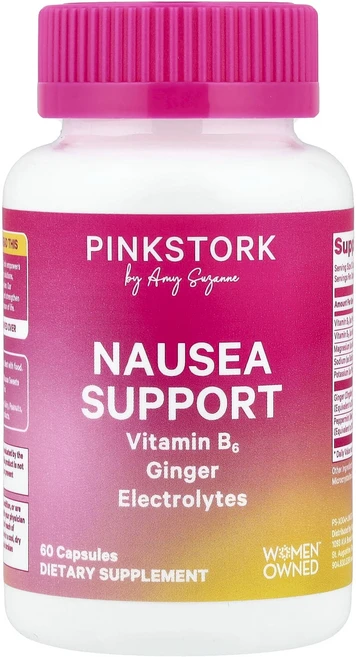 새해 첫좋은선물 Pink Stork 메스꺼움 완화 캡슐 60정 제대로 할인합니다, 1개 - 쿠팡