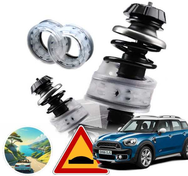 미니 컨트리맨SD (F60) 2세대 (B47) 투명 우레탄 완충기 좌우세트, 앞쪽 좌우세트