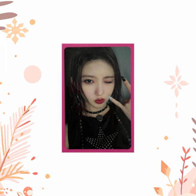 [포켓더스타]아이브 일본앨범 1집 WAVE CD SHOP 럭드 포카 IVE JAPAN 웨이브 씨디샵 포토카드, 가을