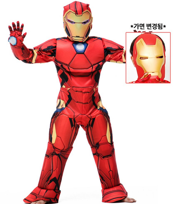 나린키즈 아이언맨 프리미엄 코스튬 아동 남아 할로윈의상