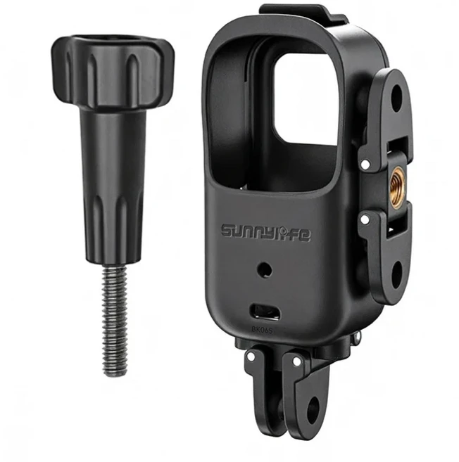 DJI Osmo Nano용 접이식 보호 프레임 케이스 카메라 액세서리용 수직 마운트 브래킷, 01 Black