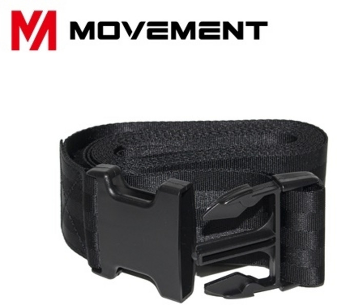 무브먼트 OMPT 정형도수치료 메뉴얼벨트(멀리건벨트), 블랙, 1개