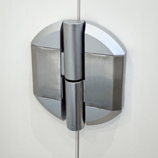 화장실 큐비클 힌지 경첩 휴타임 H-107 좌우 겸용 부속품 1조 2개입, 1개