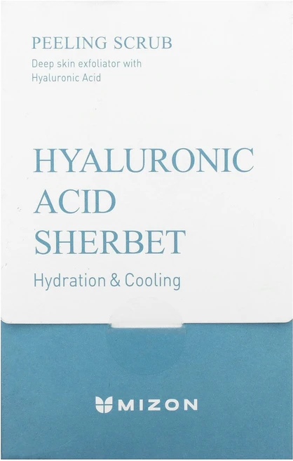 Mizon 필링 스크럽 히알루론산 셔벗 40팩 각(7.0oz) Mizon (미즈온) - 쿠팡