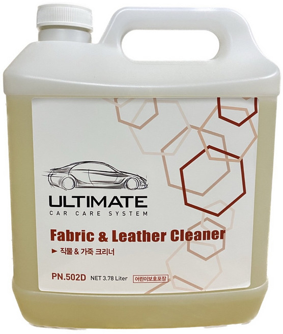 IPO 얼티메이트 직물 가죽크리너 3.78L (PN502D), 1개