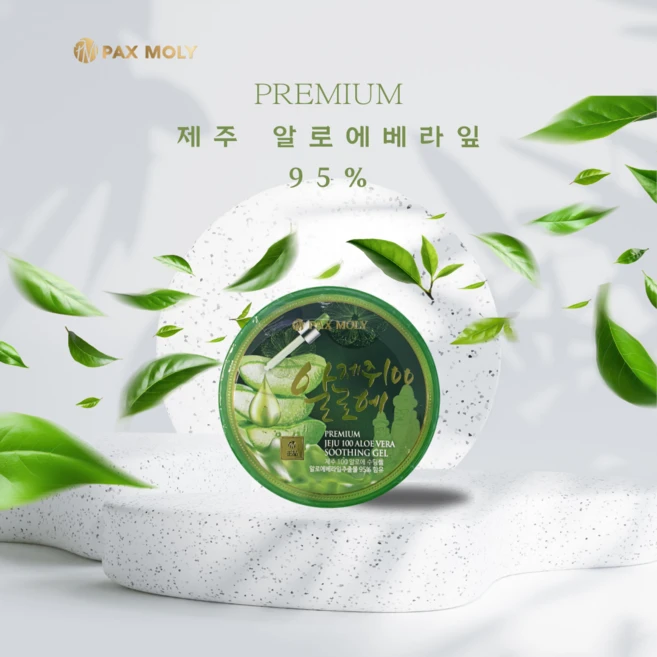 보습충전 제주산 알로에베라잎 95% 수딩젤, 1개, 300ml - 쿠팡