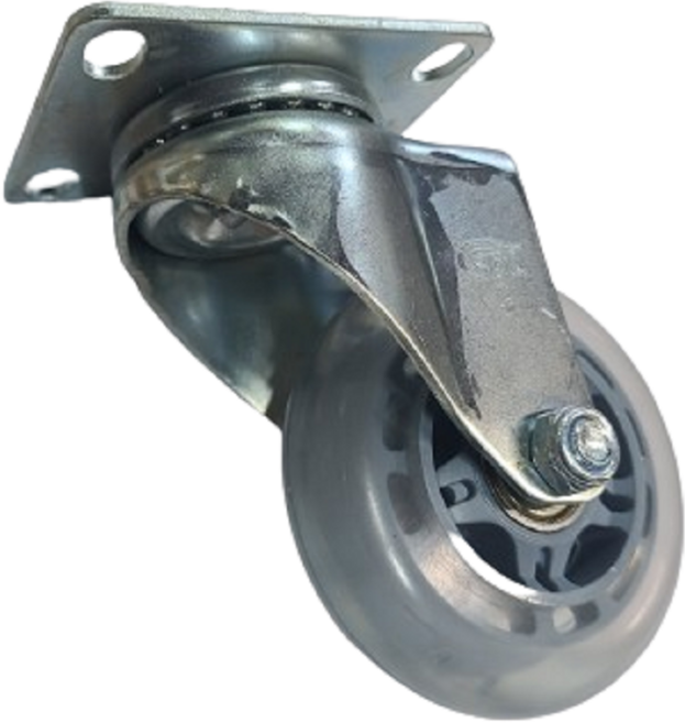 3인치 대차바퀴 인라인바퀴 무소음바퀴 우레탄바퀴 대차600*400용, 1개