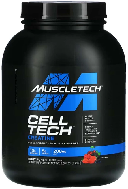 머슬테크 CELL-TECH 크레아틴 프루트펀치, 1개, 2.722kg - 쿠팡