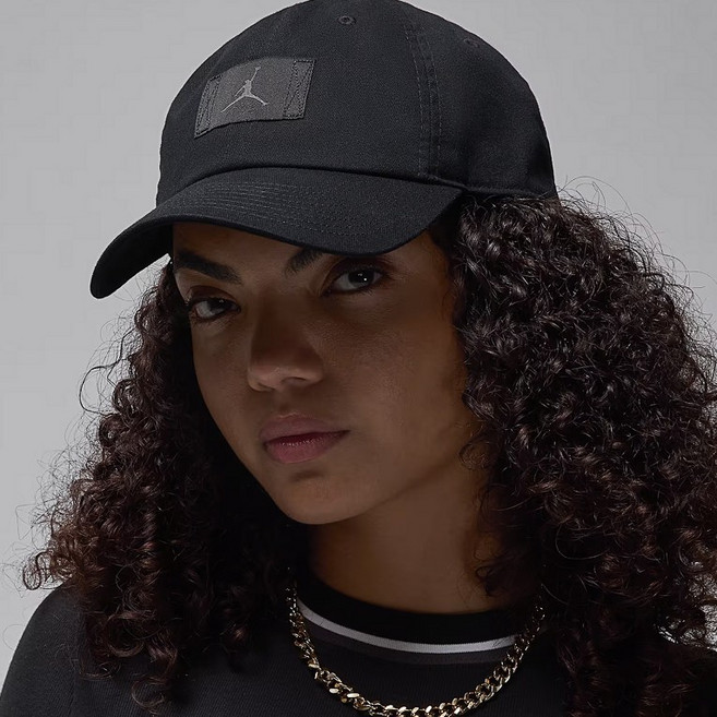 [나이키] 2025신상 남녀공용 클럽 캡 어저스터블 블랙 조던 모자