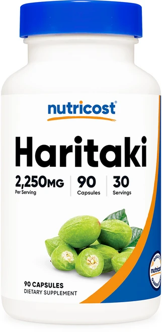 뉴트리코스트 가자나무 Haritaki 캡슐 90정, 1개 - 쿠팡