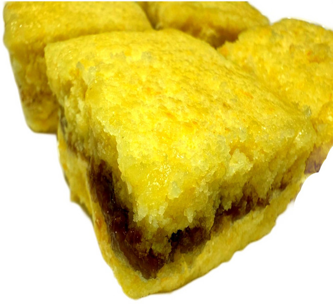 [화랑] 아침대용 촉촉한 호박꿀설기 개별포장 간편식 건강간식 전통떡, 10개, 50g