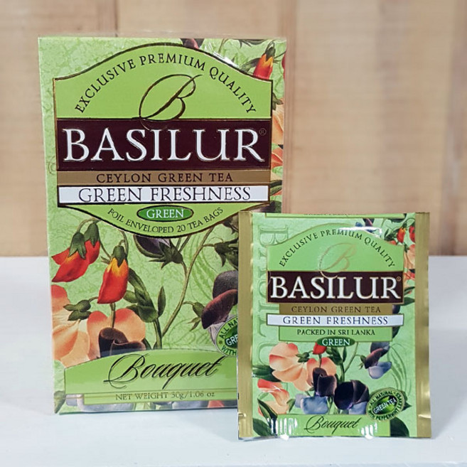 [베질루르] 그린 프레쉬니스 20티백, 20개입