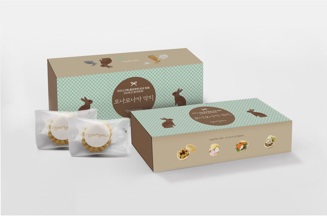 개별포장 가정용 모나카깍지(레트로 펭귄) 14쌍입, 1개, 52g