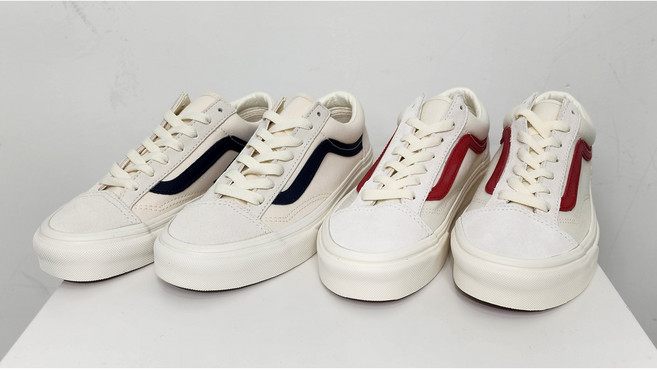 [국내매장정품] 반스 스타일36 마쉬멜로우 스니커즈 운동화 레드/블루