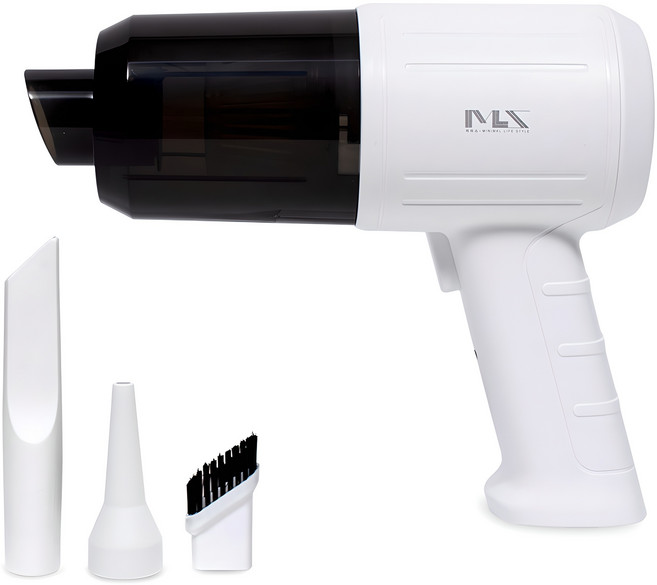 미라스 클린에어 핸디 무선 청소기, 화이트, MS-198V