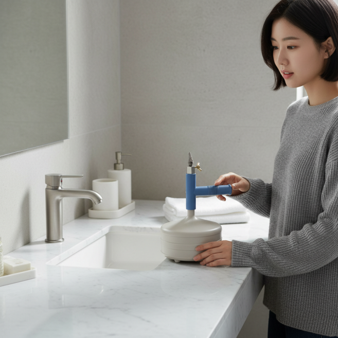 배관 와이어 청소기 싱크대 세면대 변기 막힘 해결 스프링 뚫어뻥 5m 10m 15m, 상세페이지 참조