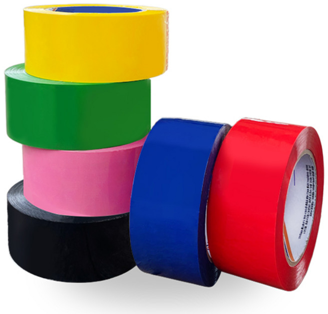 경포장 컬러 박스테이프 모음 80M, 6개입