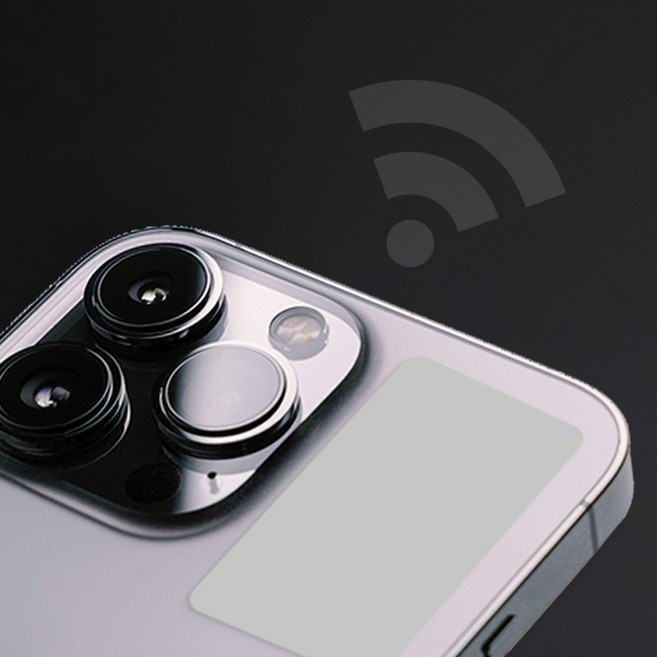 RFID CUID 스티커 태그 도어락 공동현관 출입 MCT 복사, 1개, CUID PVC 사각 태그 그레이 5개 (No.9P)