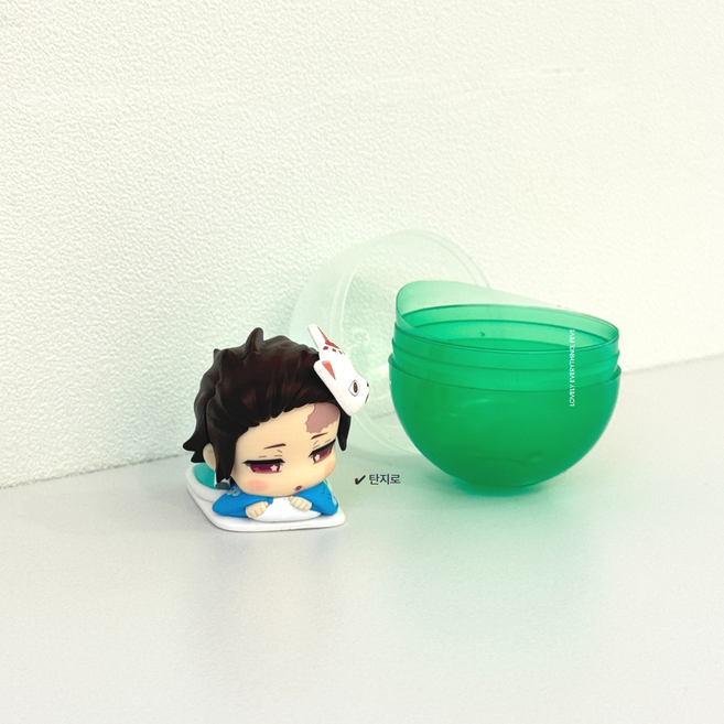 일본정품 귀멸의 칼날 오네무탄 4탄 피규어 가챠 캡슐토이 5종택1, 탄지로