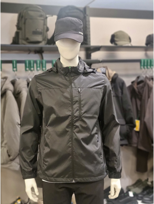 웨스트우드 남성 베이직 타공 방풍 자켓 아웃도어 등산 바람막이 점퍼 WP1MTJW2211