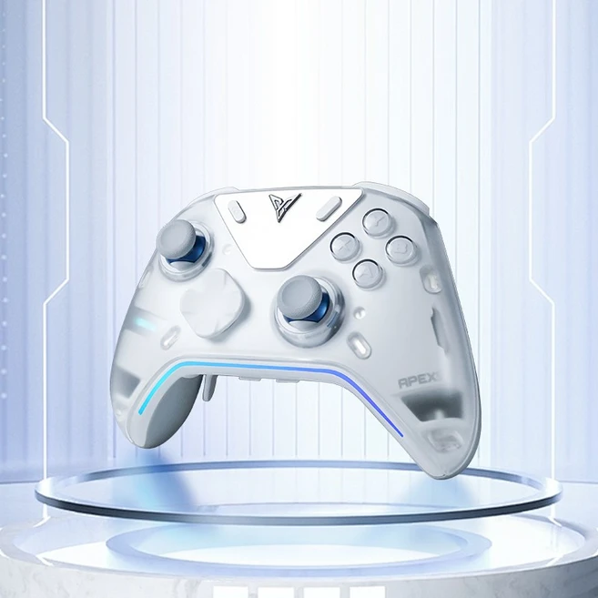 플라이디지 아펙스5 Flydigi APEX5 무선 게임 컨트롤러 게임패드 switch2, 화이트, 1개 - 쿠팡