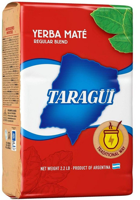 Taragüi 타라귀 에르바 스템 포함 1kg 전통 마테차, 1개, 1개입