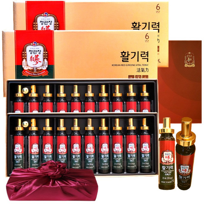 정관장몰 활기력, 200ml, 2박스