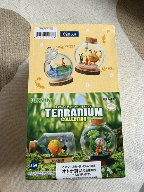 RE-MENT Pikmin Terrarium Collection 全6種, 皮克敏盲盒1入