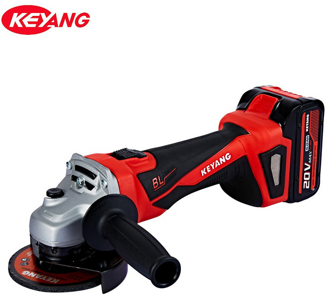 계양 DG18BL-100S 충전그라인더 5.0AH DG-1800L후속 BL모터 100mm, 1세트