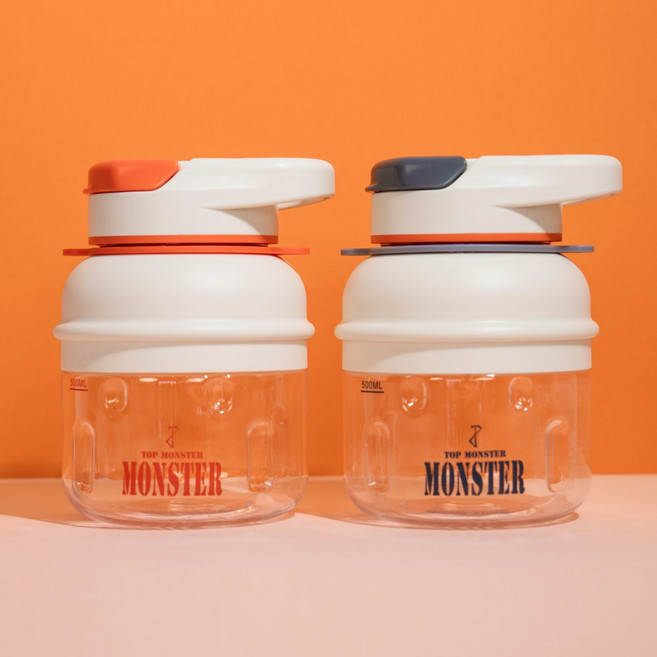 탑몬스터 휴대용 믹서기 소형 무선 핸드 블랜더 SMJ-MSM080 그레이 텀블러/콜드컵, 선택없음, 1개