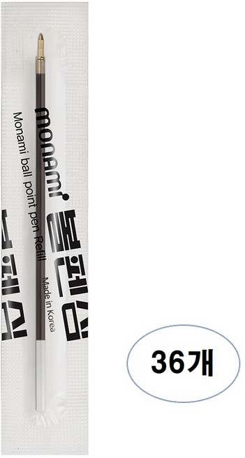 모나미 영심153리필(0.7mm), (흑색/12EA/MN3603011)3다스