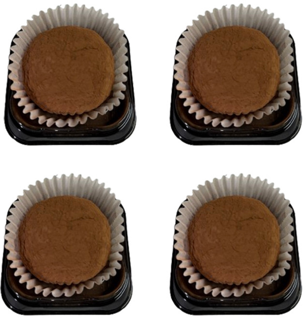 가치삼 리얼 코코아 두바이 쫀득 쿠키 두쫀쿠, 4개, 45g