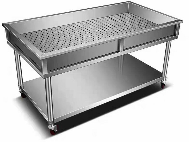 업소용 스텐 그릇 원형 앞접시 스테인레스 한식 음식점스덴앞접시 원형접시, 1개, 150.80.80 발바퀴 15 두꺼운