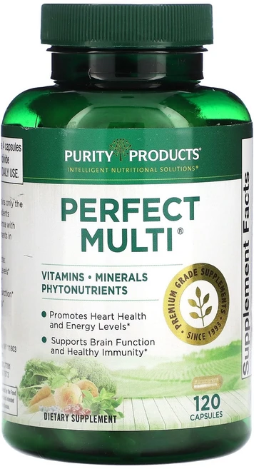 Purity Products Perfect Multi 120 Capsules, Purity Products, Perfect Multi, 1개 - 쿠팡