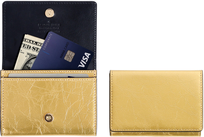 비유어산타 이태리 천연 소가죽 Made in Korea 카드지갑