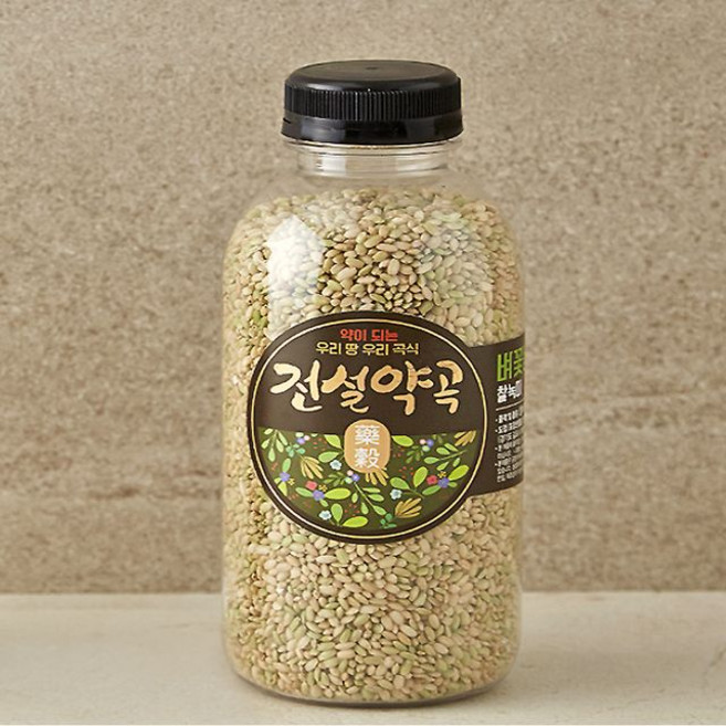 프레쉬푸드 2025년산 전설약곡 찰녹미, 1개, 450g