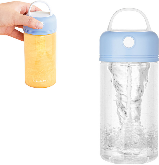 일상공감 토네이텀 텀블러, 블루, 380ml, 1개