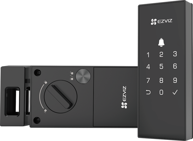 이지비즈 스마트 Wi-Fi 원격제어 도어락, 고객직접설치, CS-DL03