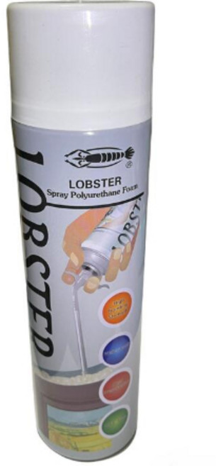 LOBSTER 蝦牌 PU發泡填縫劑 500ML, 1個