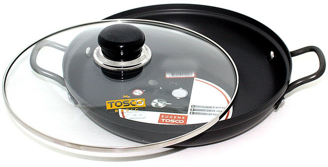 주방애몰 국산 SPEED 경질냄비 복 찌개 식당 업소용 가벼운 전골 조림 냄비, 26 뚜껑포함, 1개