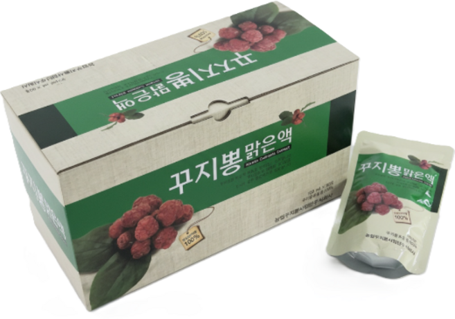 꾸지뽕 맑은액 100ml 30개 국내산 꾸지뽕 100% 무첨가 저온추출