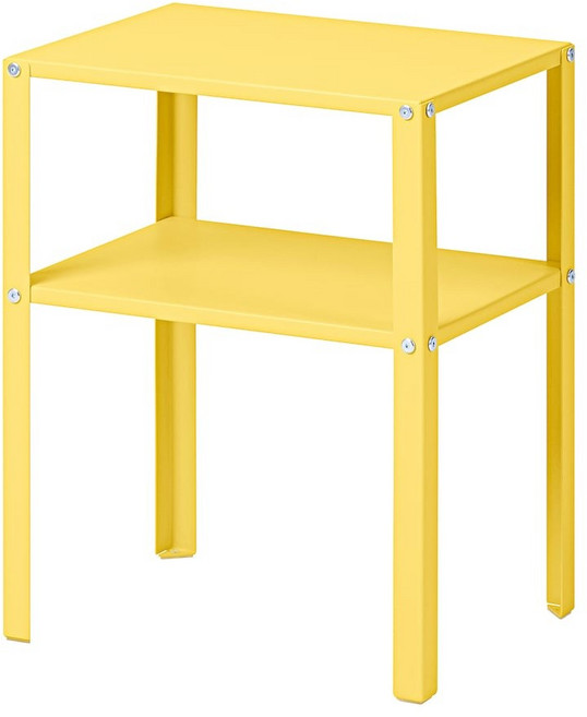 이케아 KNARREVIK 크나레비크 침대협탁/사이드테이블/보조테이블/소파/커피/인테리어, 1개, 브라이트옐로