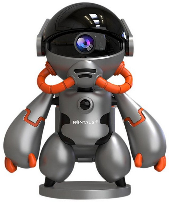 무선 카메라 로보트 홈캠 원격 펫캠 감시 실내 강아지, 128gb, 3mp, 4G 통신 버전