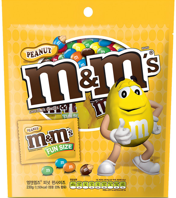 엠앤엠즈 피넛 펀사이즈, 230g, 1개