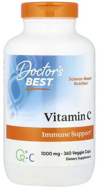 닥터스베스트 Q-C를 함유한 비타민C 1000mg 베지 캡슐 360정, 1개 - 쿠팡