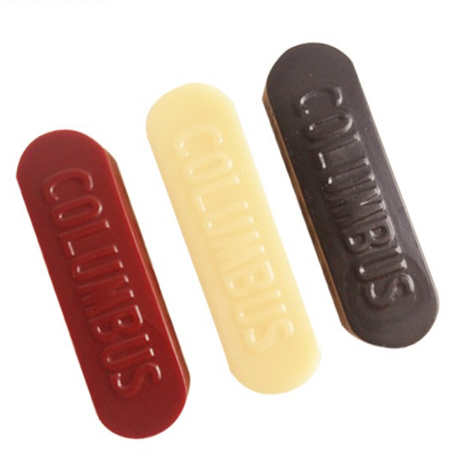 日本進口 日本製 COLUMBUS 磨邊蠟 蠟塊, 1個, 原色