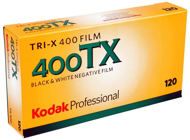 코닥 Tri-X 400TX 중형필름 흑백필름 (2027/03), 1개