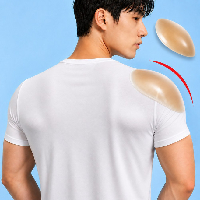 루니오 핏업 남성 실리콘 어깨뽕 4p