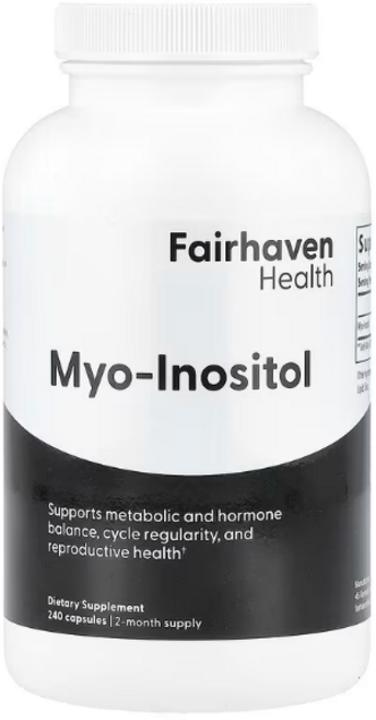 Fairhaven Health 페어헤븐헬스 미오이노시톨 2 000mg 240캡슐, 1개, 240정