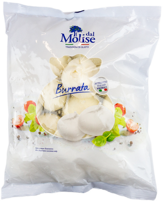 달몰리스 IQF 부라타 치즈 드라이아이스 포장, 1kg, 1개